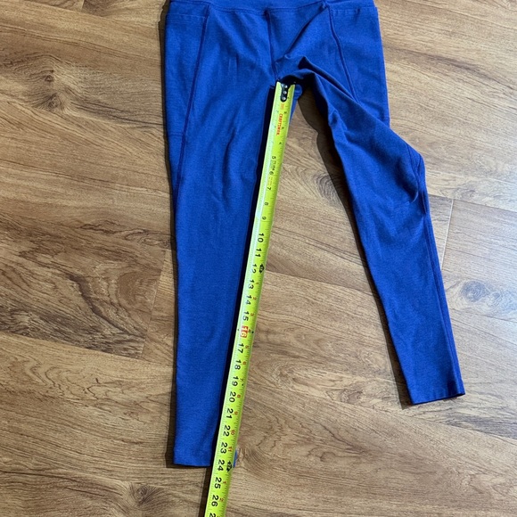 2 Beyond Yoga Women's Sz Small Blue High-Waisted Legging + Space Dye Black Short - Picture 13 of 14